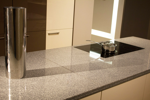 Küchenplatte Crystall White